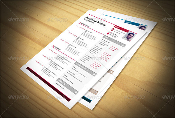 mac resume template  u2013 great for more professional yet attractive document