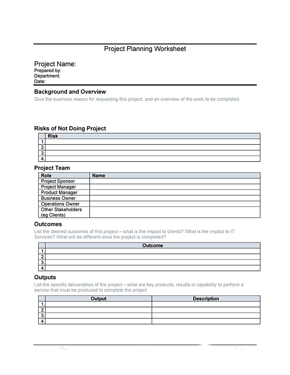 project budget template for grant