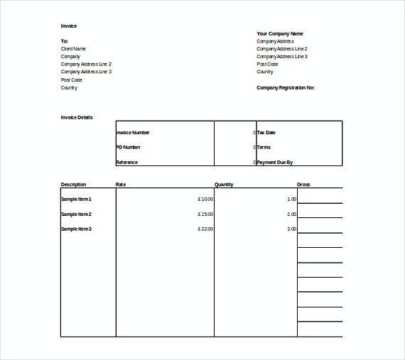 Freelance Invoice templates