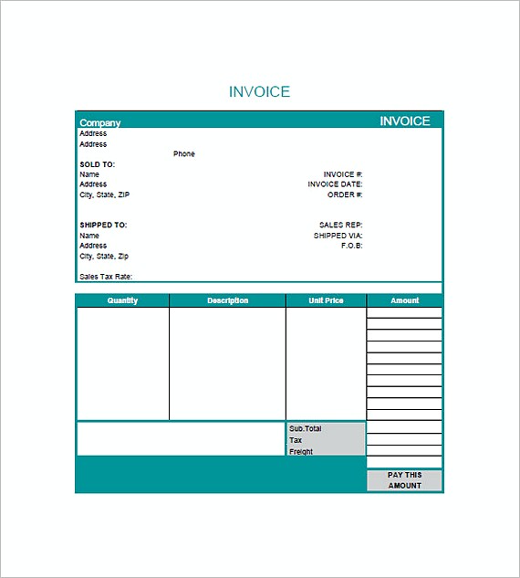 graphic design invoice templates sample