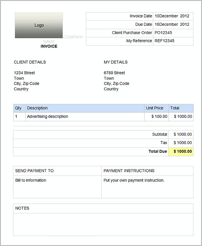 invoice-template-for-openoffice-free