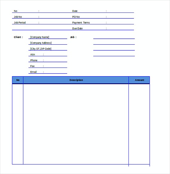 invoice templates for open office