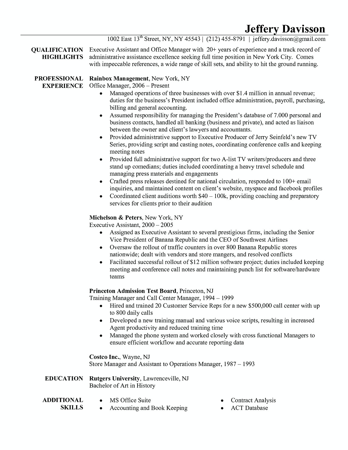 dental-office-manager-resume-samples