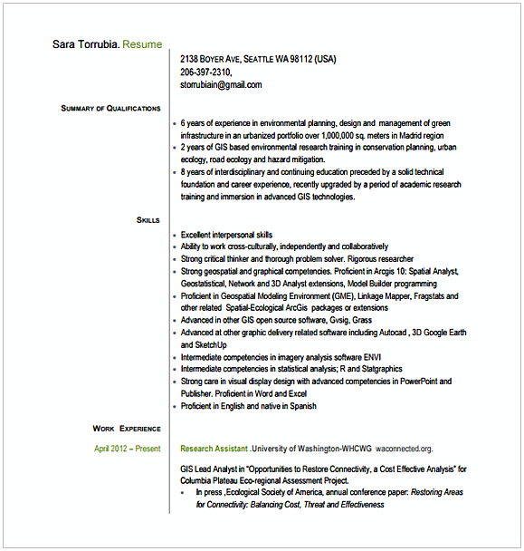 Entry Level Project Manager Resume