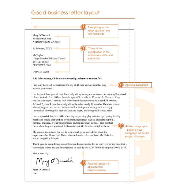 Business Letter Layout1