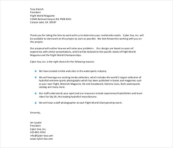 Business Letter templates templates