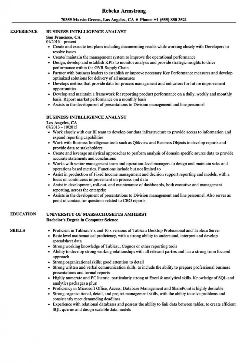 business-intelligence-analyst-resume