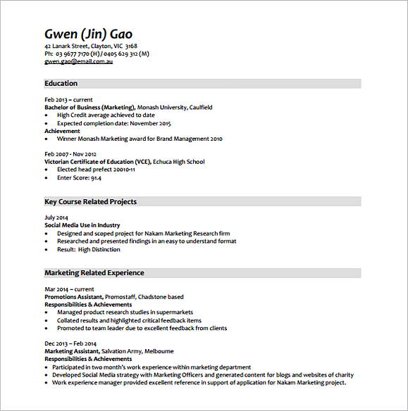 Email Marketing Analyst Resume templates