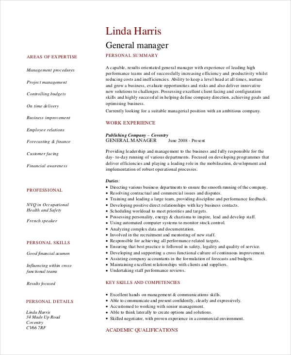 retail-manager-resume-objective