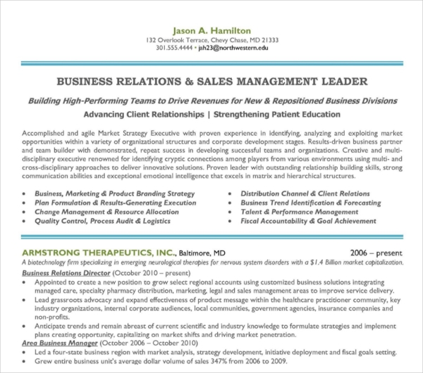Sales Marketing Manager Resume1 1