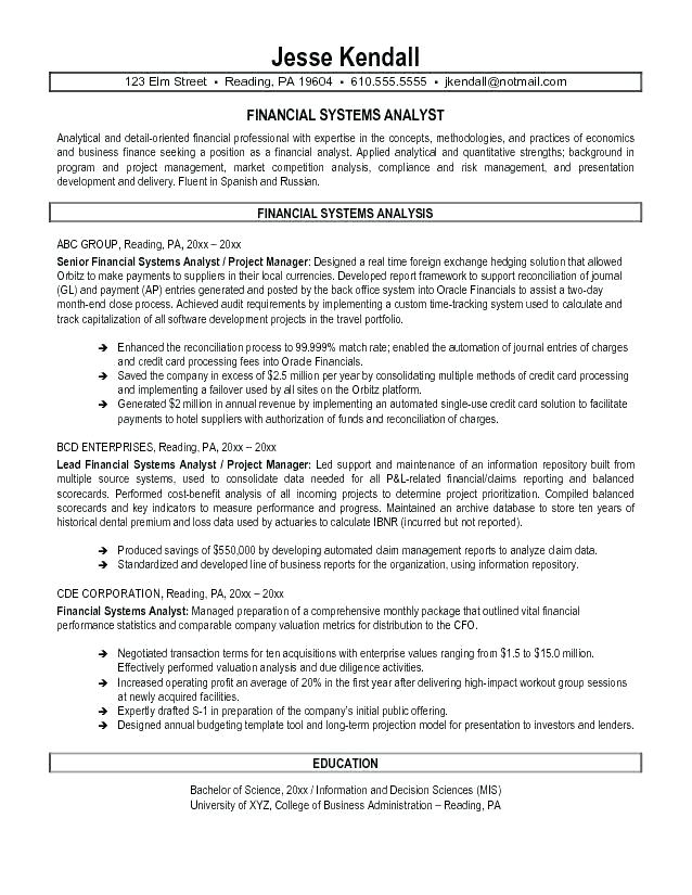 entry-level-financial-analyst-resume