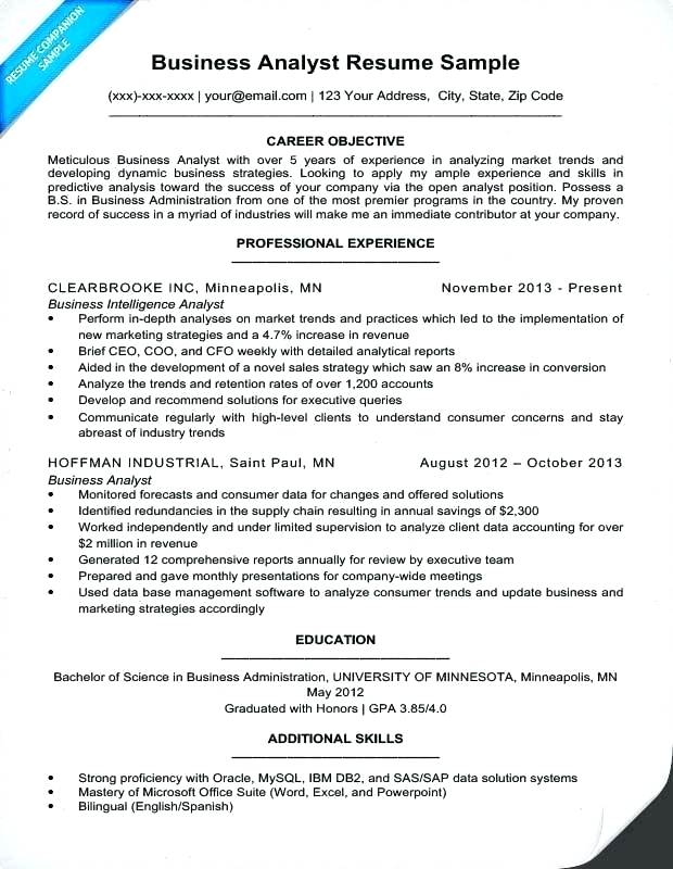 program analyst resume management examples and samples