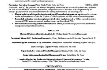 quality manager resume