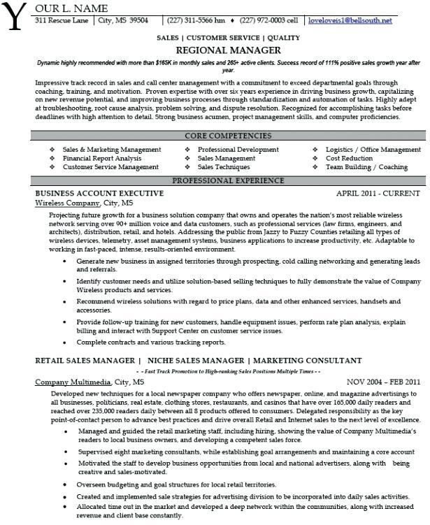 restaurant district manager resume examples
