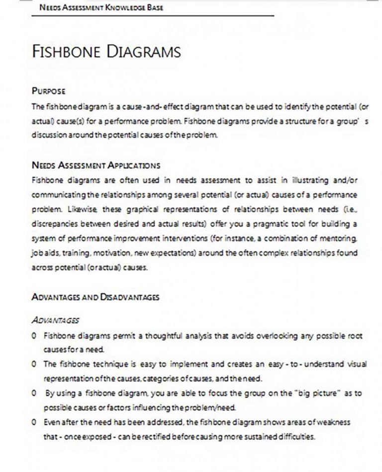 Fishbone Diagram Template and tips to make it greater