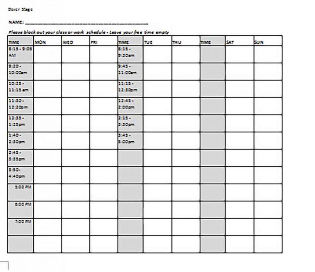 class-schedule-template-and-how-to-make-it