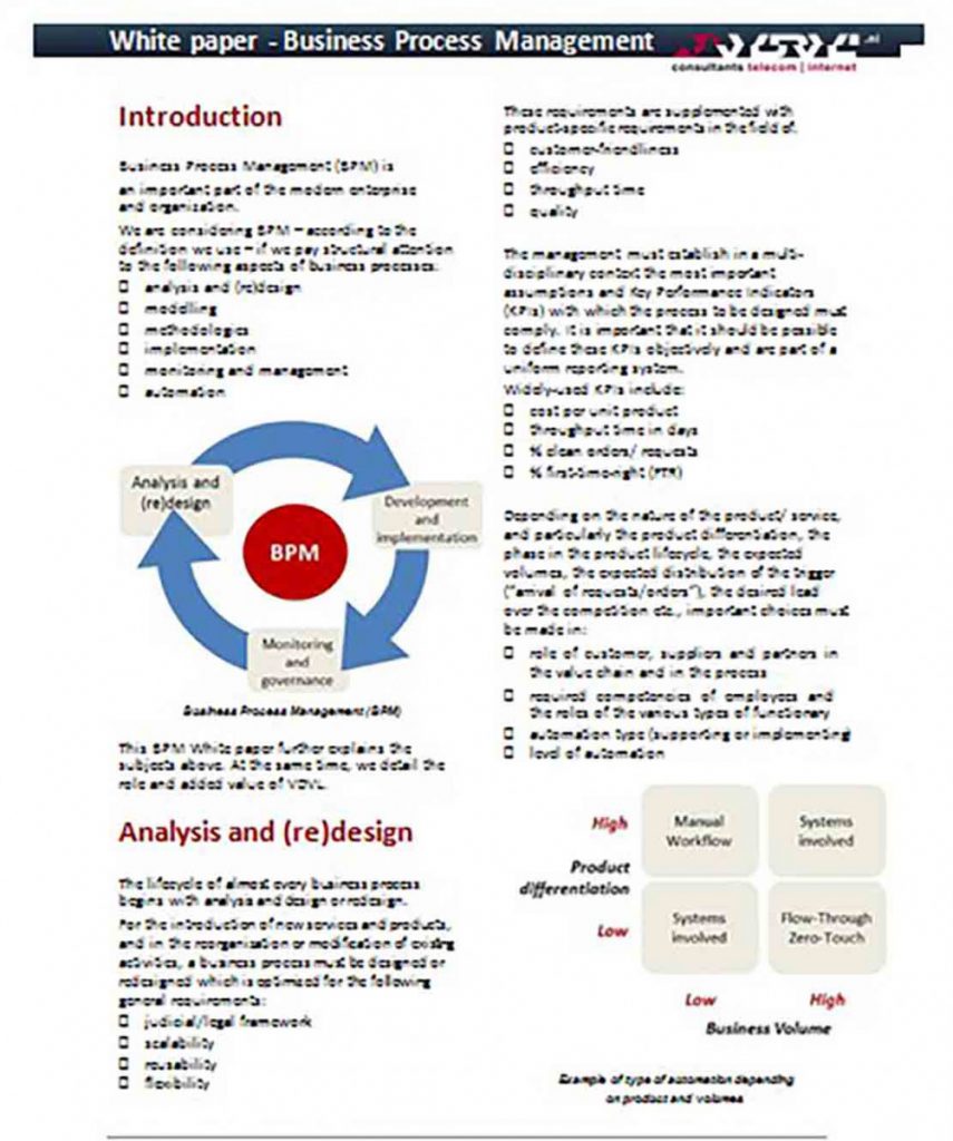 White Paper Template and Detail Information About the Document