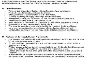 Crop Land Basic Rental Agreement 1
