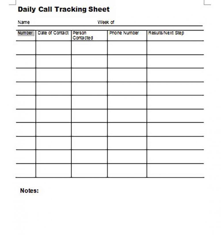 Call Sheet Template And How To Make It