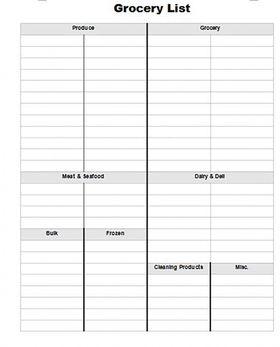 Household Shopping List Template from templatedocs.net