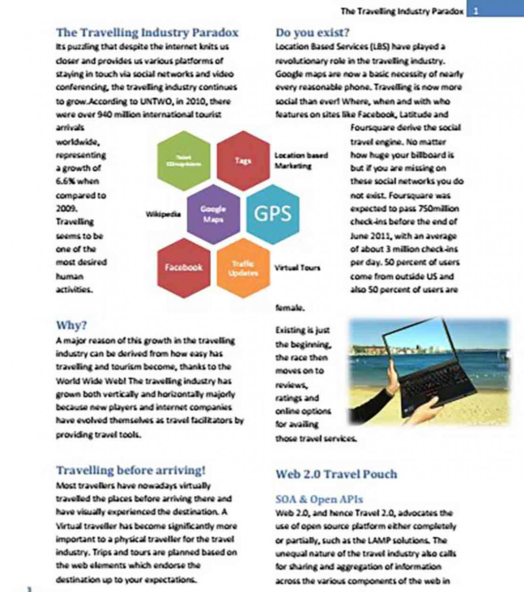 Travel Industry White Paper