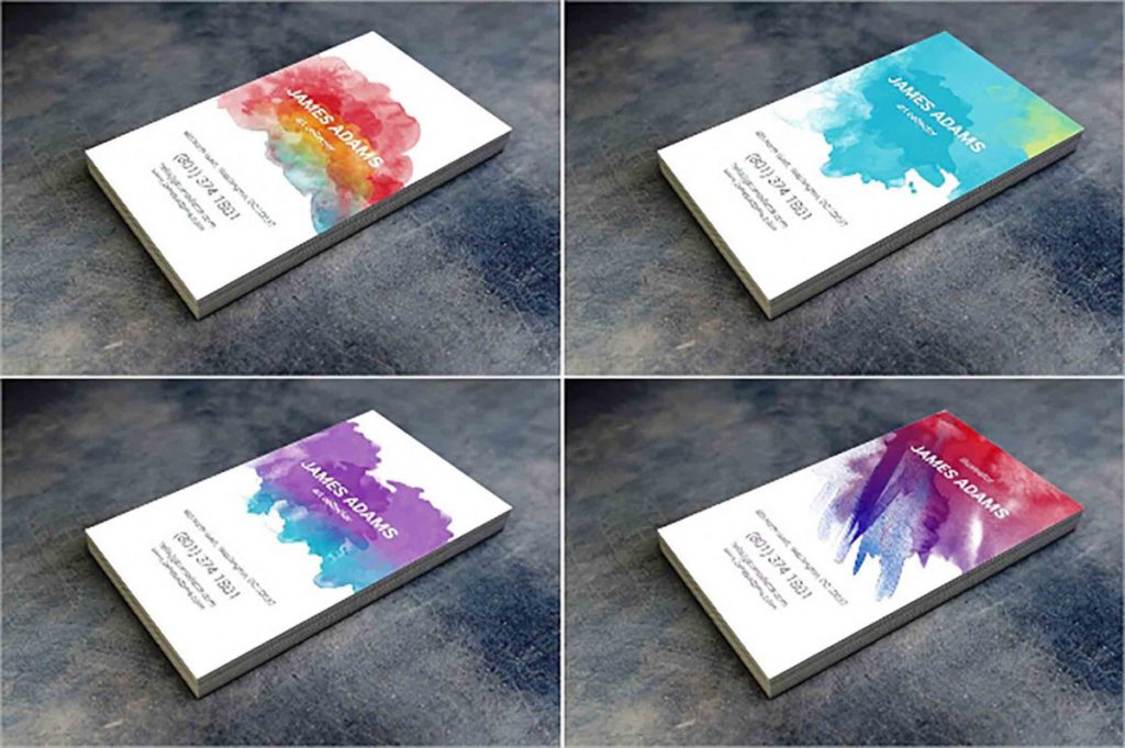 Artist Business Cards and how to make it interesting for the reader to read