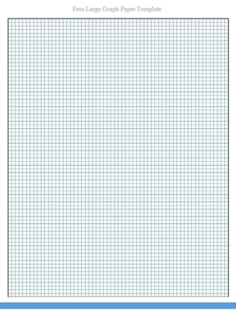 Free Large Graph Paper Template