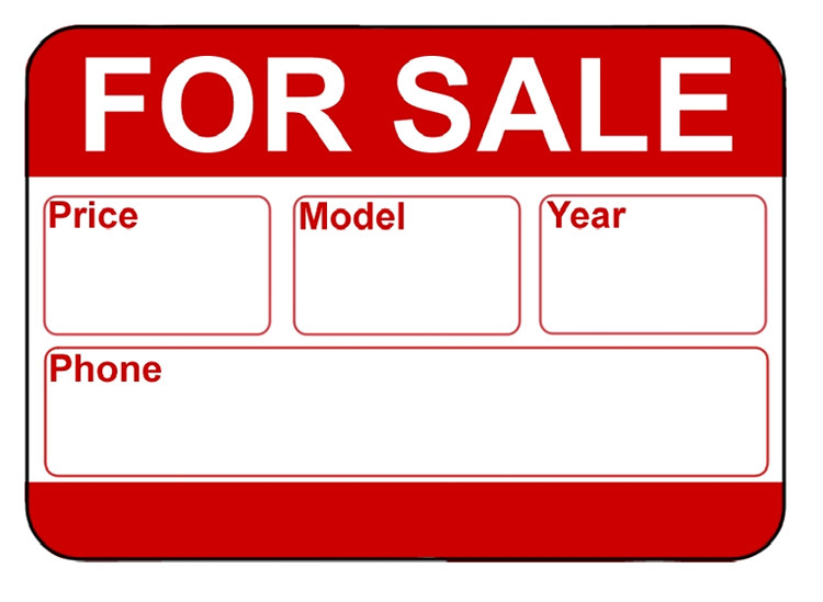 Free Printable Car For Sale Sign