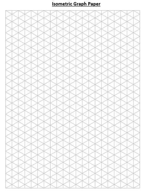 Isometric Graph Paper 1