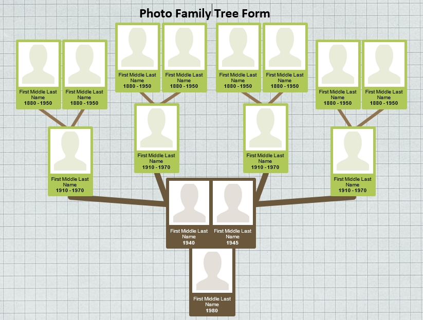Photo Family Tree Form