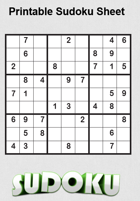 Template Level Sudoku Sheet