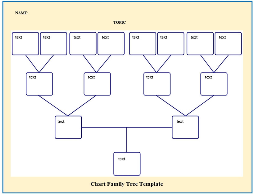 chart family tree template