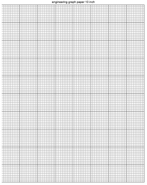 engineering graph paper 10 inch