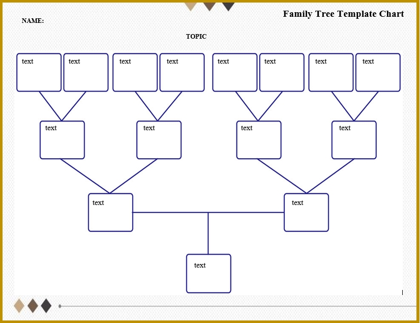 family tree template chart