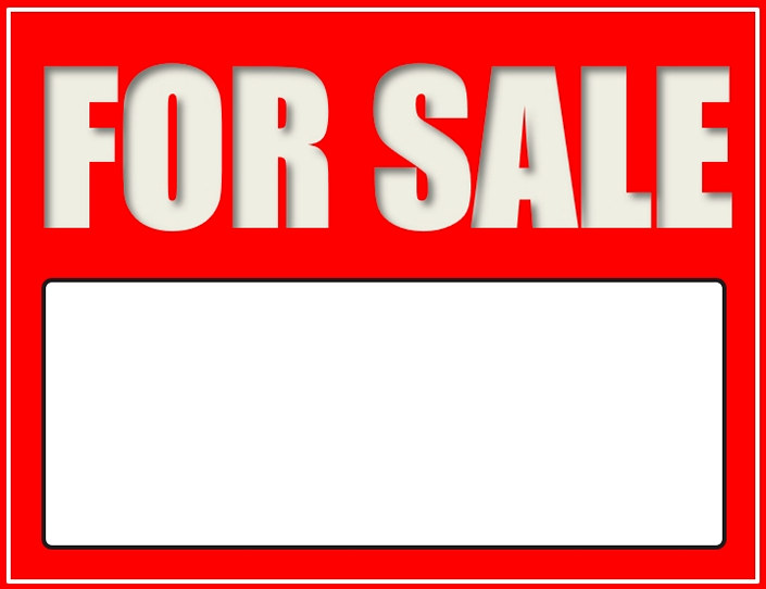 for sale sign