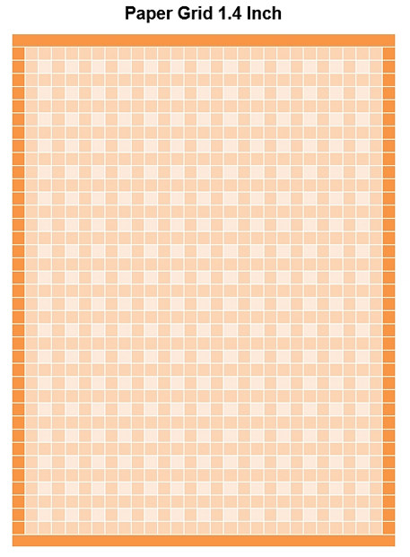 paper grid 1.4 Inch