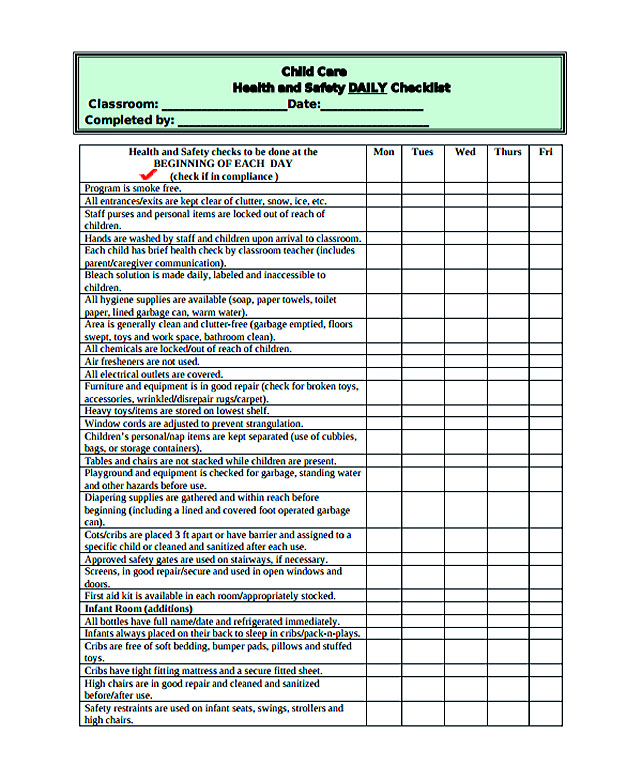 Free Daily Checklist Template and Its Purposes