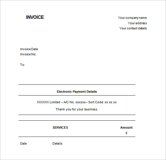 Receipt Template Doc for Word Documents in Different Types You Can Use