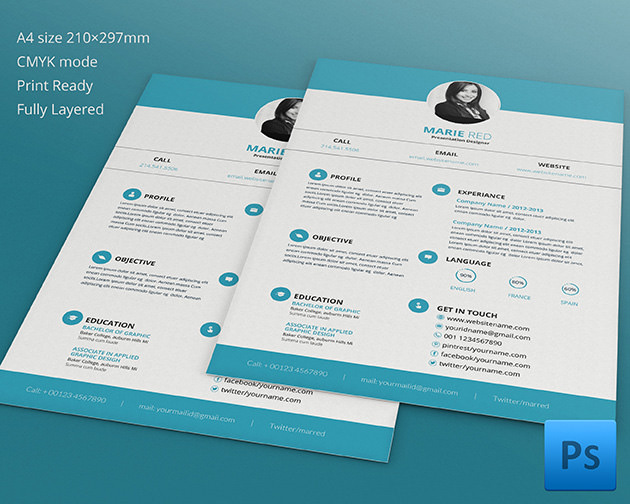 Presentation Designer resume