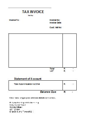 invoice template