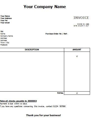 sales invoice