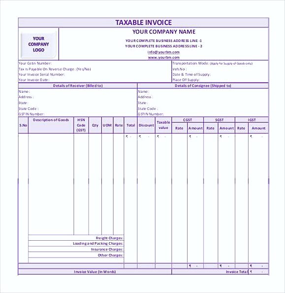 simple GST Invoice Format in PDF1