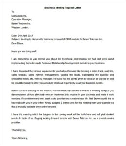 Business Letter Format