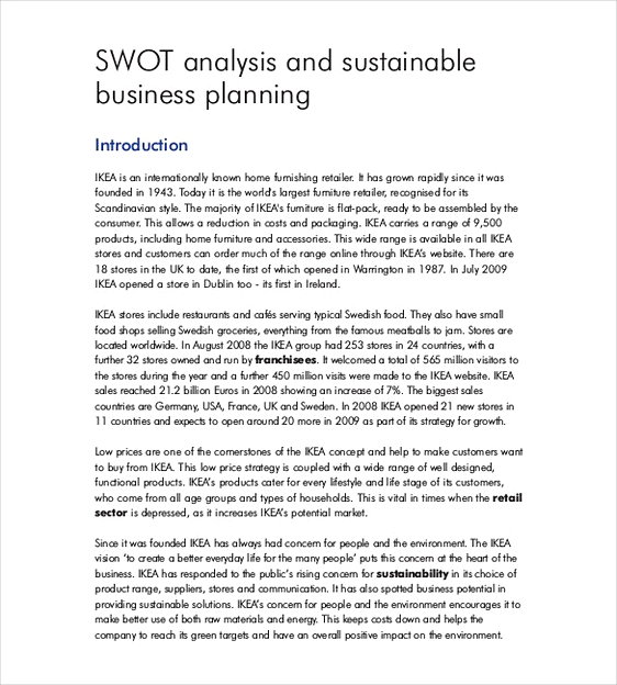 Company SWOT Analysis 2