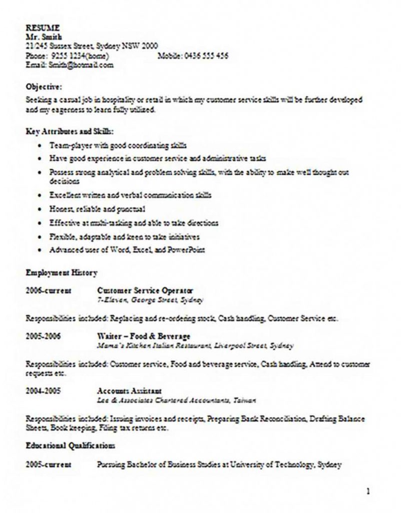 Sample Resume Objectives: How to Compose the Best to Get the Employer ...