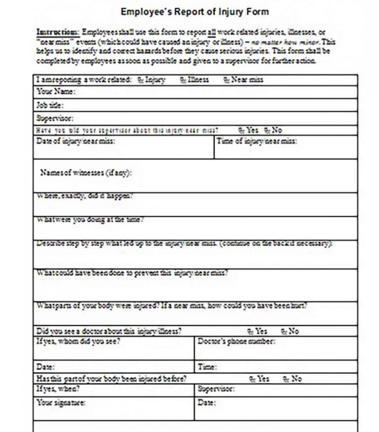 What Needs to Be Documented in Incident Report Template to Assist in ...