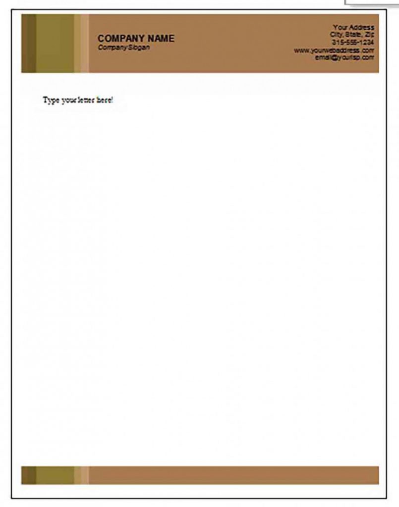 Free Letterhead Templates and how to make it impressive to read