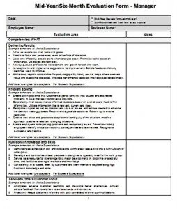 Employee Review Form and How You Get to Use It for Yours and Employees ...