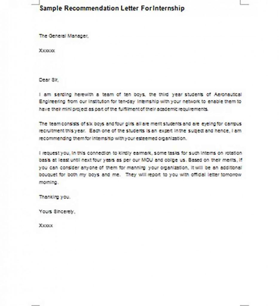 Recommendation Letter Example and how to make it getting positive response