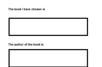 Sample Book Report Framework